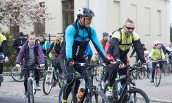 Przejechali prawie 30 kilometrów by uczcić uchwalenie Konstytucji 3-go Maja