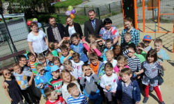 Odnowiony plac zabaw w Środzie Śląskiej