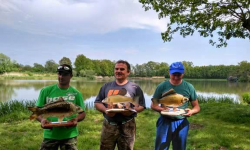 Ireneusz Sułkowski złowił największą rybę na zawodach w Wilczkowie