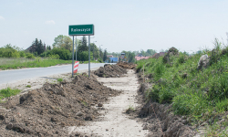 Trwa przebudowa drogi Rakoszyce-Cesarzowice