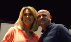 Spotkanie z Ewą Wachowicz w ramach organizowanych przez bibliotekę spotkań