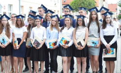 Zakończenie roku szkolnego w średzkim gimnazjum