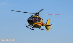 Poważny wypadek w Małuszowie. Lądował helikopter LPR
