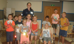 Spotkanie dzielnicowej z najmłodszymi mieszkańcami