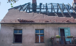 Pożar budynku na ulicy Legnickiej w Środzie Śląskiej. Są poszkodowani [foto]