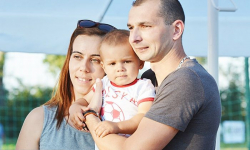 Każdy przejechany kilometr, to złotówka dla Filipka