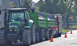 Ponad 500 metrów ma plama oleju napędowego w Malczycach