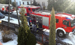 Pożary sadzy w kominie i pojemnika na śmieci w mieście. Raport średzkich strażaków