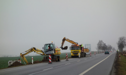 Rozpoczęto prace przy budowie skrzyżowania w Źródłach