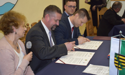 Gmina Großharthau oficjalnym partnerem Gminy Malczyce – podpisano umowę o współpracy