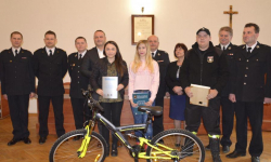 Karolina Garbera najlepsza w konkursie o wiedzy pożarniczej