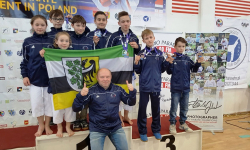 W Łodzi na międzynarodowym turnieju karatecy zdobyli srebrne i brązowe medale