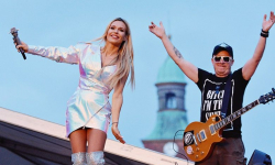 Koncert Muzycznej Gwiazdy w Mieście Skarbów. Doda z zespołem Virgin opanowała średzką scenę