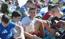 Ogólnopolska akcja "Jak nie czytam, jak czytam" w Miękini