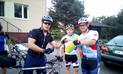 Średzcy strażacy przejechali 60 kilometrów w ramach akcji charytatywnej