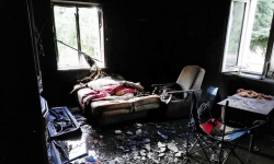 Pożar w Malczycach w budynku wielorodzinnym. W nocy spaliło się mieszkanie [foto]