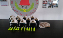 OSP Zachowice wraca do podziału bojowego. Jednostka otrzymała nowe hełmy