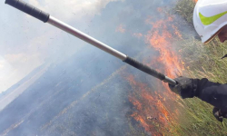Palący problem. Strażacy najczęściej wyjeżdżają do pożarów ściernisk i stert słomy [foto]