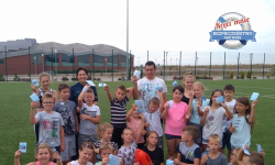 Policjanci spotkali się z uczestnikami półkolonii. Rozmawiali o bezpieczeństwie