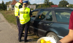 Mandat czy cytryna? Wspólne działania średzkiej drogówki i dzieci z Jastrzębiec