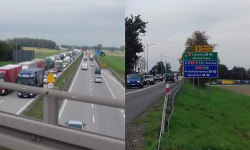 Kilka aut zderzyło się na autostradzie A4. Są duże utrudnienia w ruchu [aktualizacja]