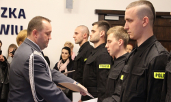 Nowi policjanci złożyli ślubowanie