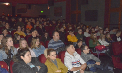 Konferencja dla uczniów w średzkim domu kultury