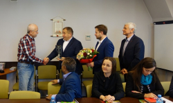 Józef Misiak zasłużony dla gminy Miękinia