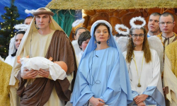 Przedświąteczne spotkanie i jasełka podopiecznych Środowiskowego Domu Samopomocy [foto+video]