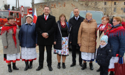 Wojewoda Paweł Hreniak był dziś z wizytacją w Udaninie