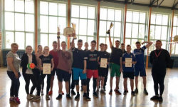 Turniej siatkówki w Udaninie. Pierwsze miejsce zajęła drużyna z Lasku