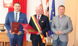 Bolesław Stachurski otrzymał tytuł „Zasłużonego dla Gminy Udanin”