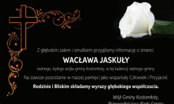 Kondolencje od wójta i rady gminy Kostomłoty