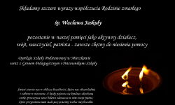 Kondolencje od sołtysów i szkół z terenu gminy Kostomłoty