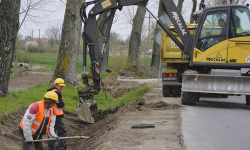 Trwa przebudowa drogi powiatowej relacji Udanin-Piekary [foto]