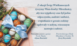 Wielkanocne życzenia od władz gminy Środa Śląska