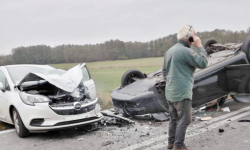 Wypadek w okolicach Gozdawy. Trzy osoby poszkodowane [foto]