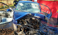 Wypadek ze skutkiem śmiertelnym na terenie powiatu średzkiego