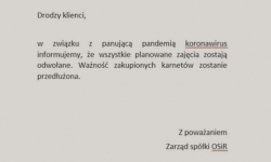 Biblioteki, basen, stadion oraz orliki zamknięte do odwołania