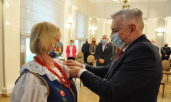 Brązowy Krzyż Zasługi prezydenta RP dla mieszkanki Udanina 