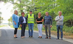 Droga gminna relacji Chmielów - Wnorów odebrana