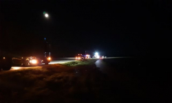 Stracił panowanie nad pojazdem i dachował. Poszkodowany trafił do szpitala