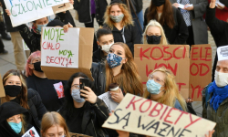 Kobiety strajkują w całym kraju, także w Mieście Skarbów