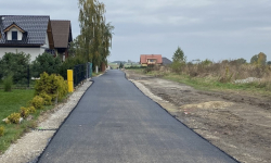 Lutynia: kończą się prace przy przebudowie ul. Ogrodowej