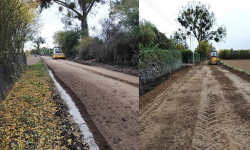 Rozpoczęły się prace przy przebudowie dwóch ulic w Lutyni