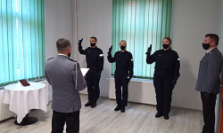 Nowi funkcjonariusze zasilili szeregi średzkiej policji