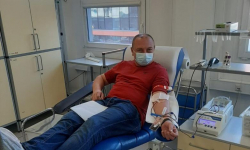 Średzcy policjanci przyłączyli się do ogólnopolskiej akcji krwiodawstwa