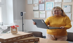 Kolejny sprzęt komputerowy pozyskany