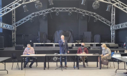 Spotkanie z władzami powiatu w sprawie szczepień