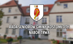 Dodatkowy nabór do Rady Seniorów Gminy Kostomłoty.